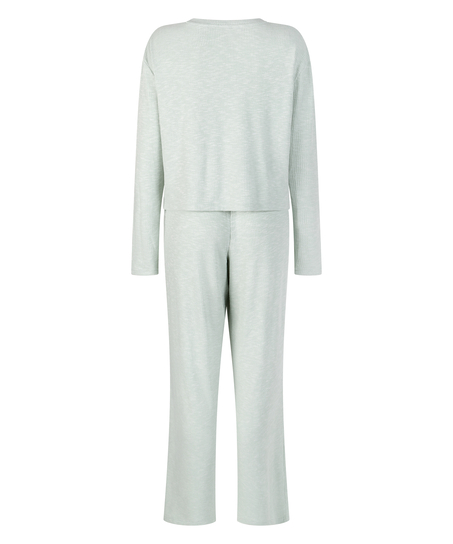 Pyjama-Set, Grün