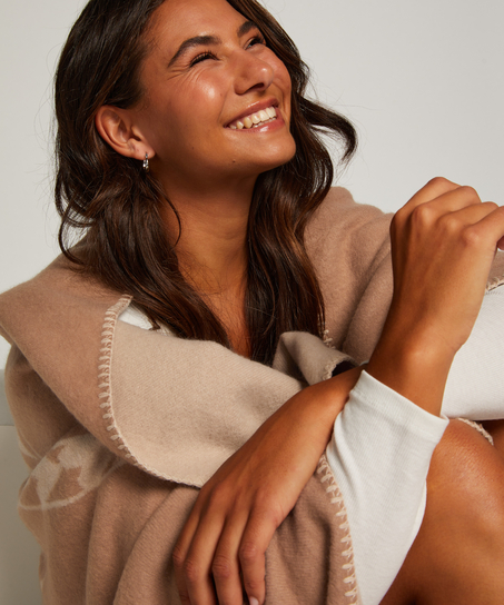 Kuscheldecke Leonie, Braun