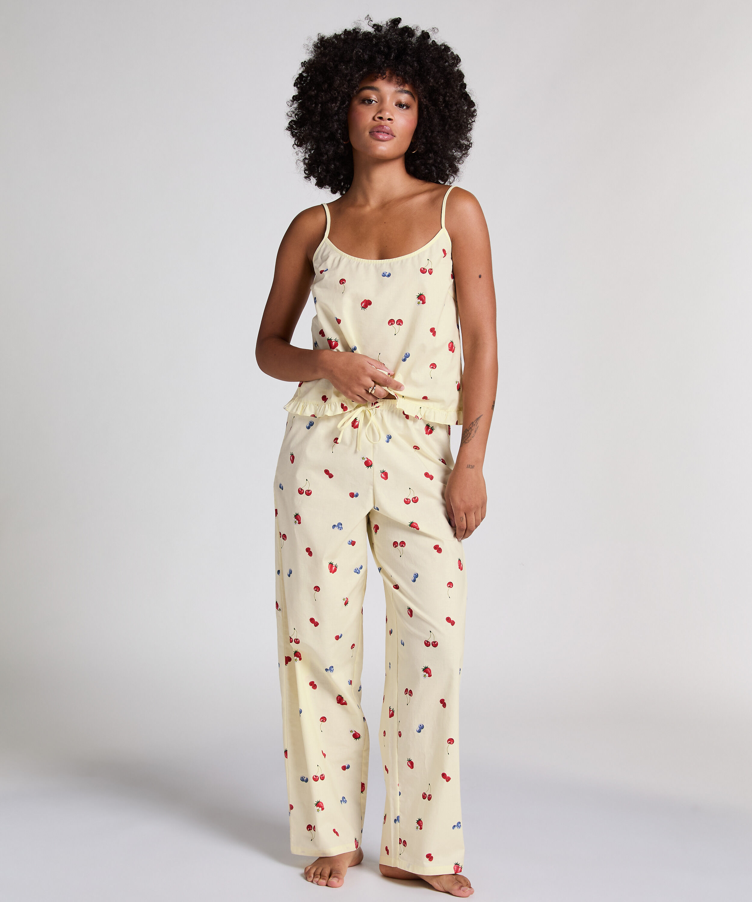 Gewebte Hosen, Gelb