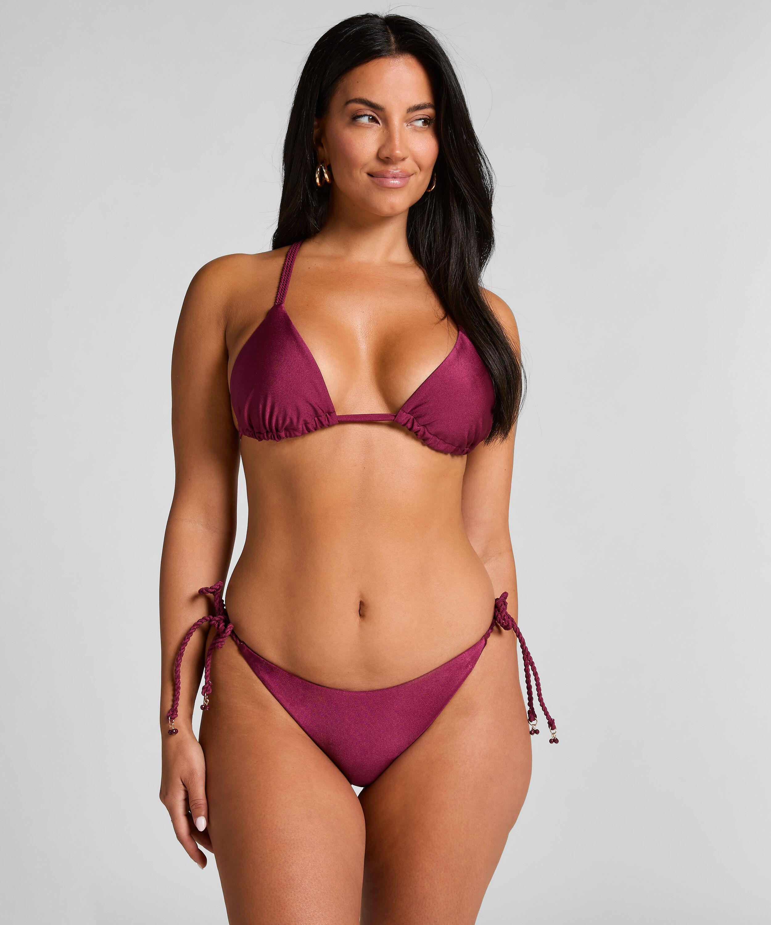 Bas de bikini Marrakech Cheeky, Rouge