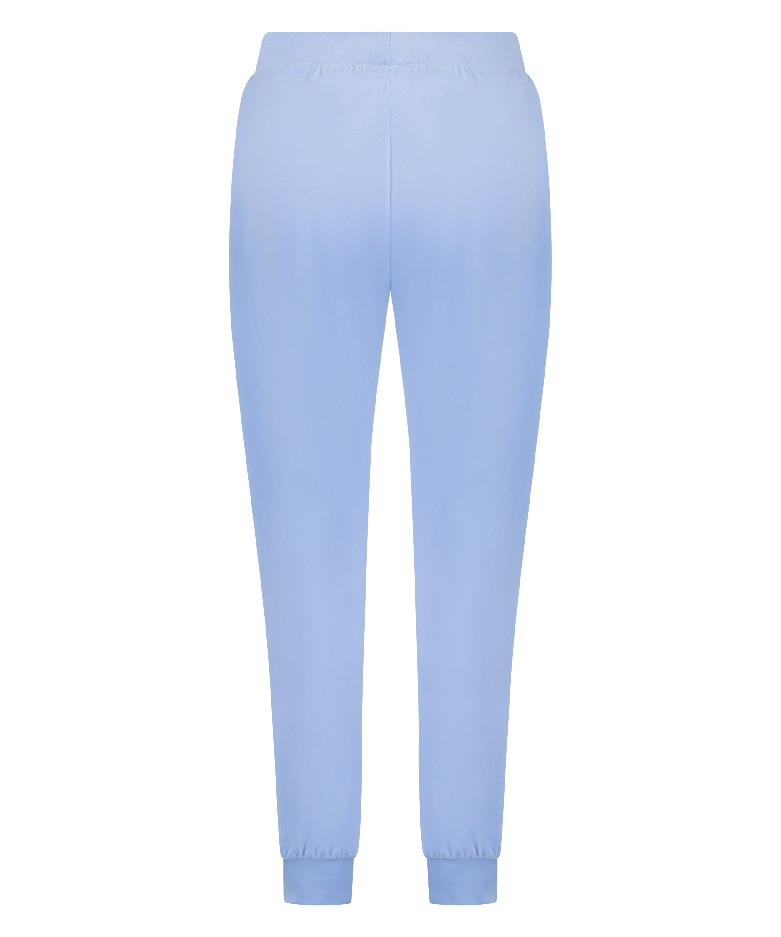 Jogginghose Velours, Blau, main