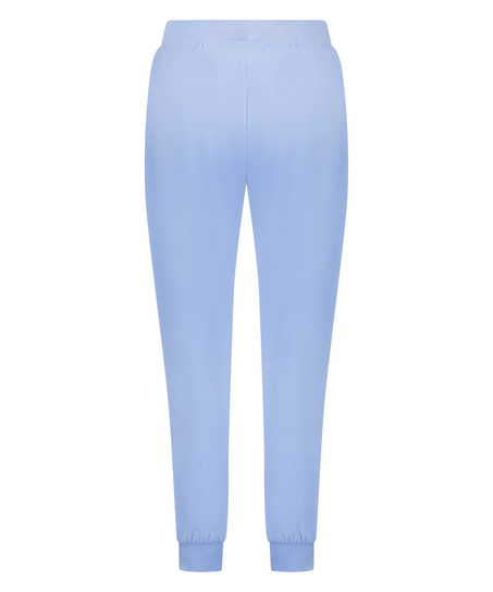 Jogginghose Velours, Blau