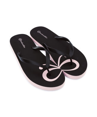 Tongs Bow flip flop, Noir