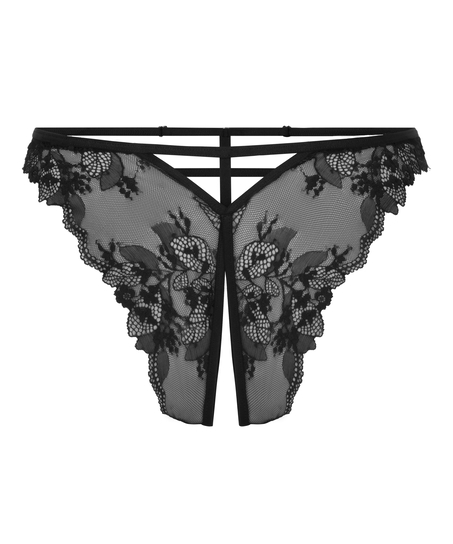 Brazilian Amari mit offenem Schritt, Schwarz