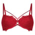 Soutien-gorge à armatures préformé Charlotta, Rouge