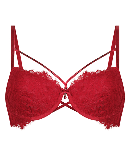 Soutien-gorge à armatures préformé Charlotta, Rouge