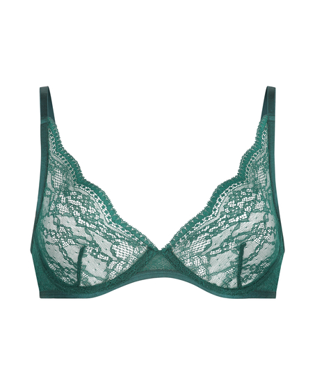 Soutien-gorge &agrave; armatures non-pr&eacute;form&eacute; Isabelle, Vert