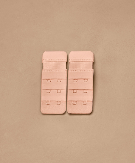 2er-Pack BH-Verlängerungen, Beige