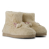 Rentier-Pantoffeln, Beige