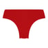 Slip brésilien Invisible Lace Back, Rouge