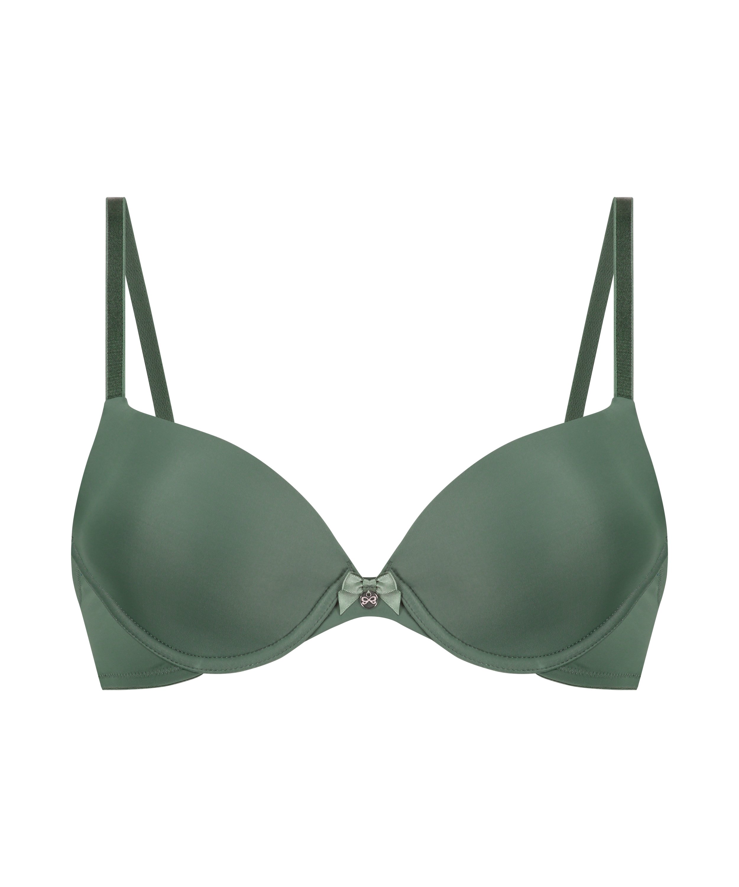 Soutien-gorge à armatures préformé Plunge, Vert, main