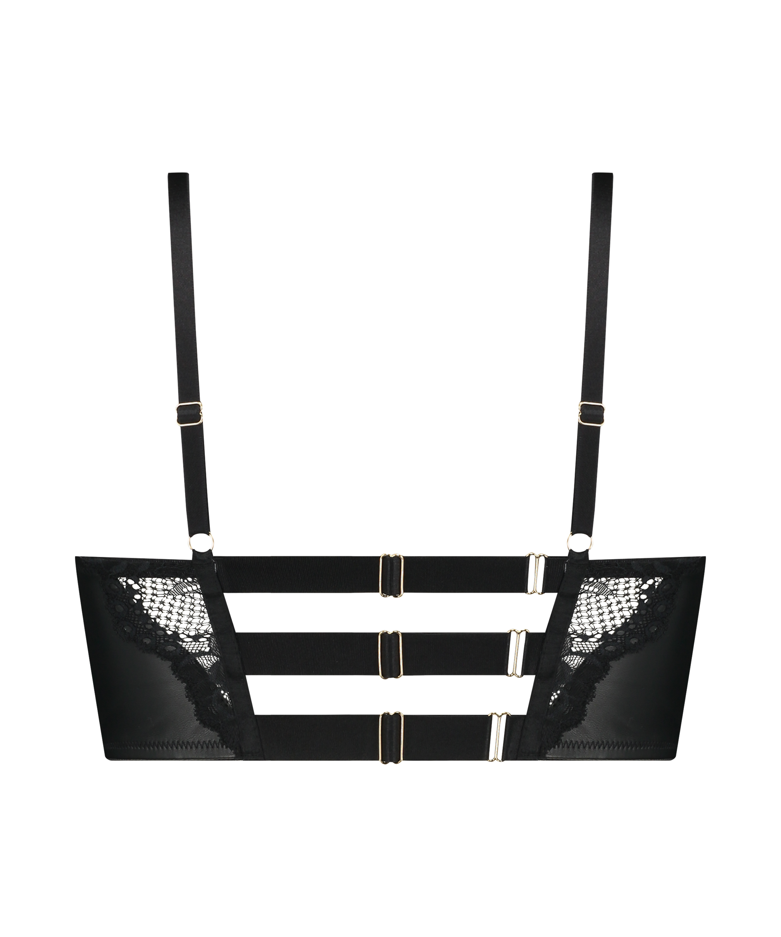 Vorgeformter Push-up-Longline-B&uuml;gel-BH Talia, Schwarz, main