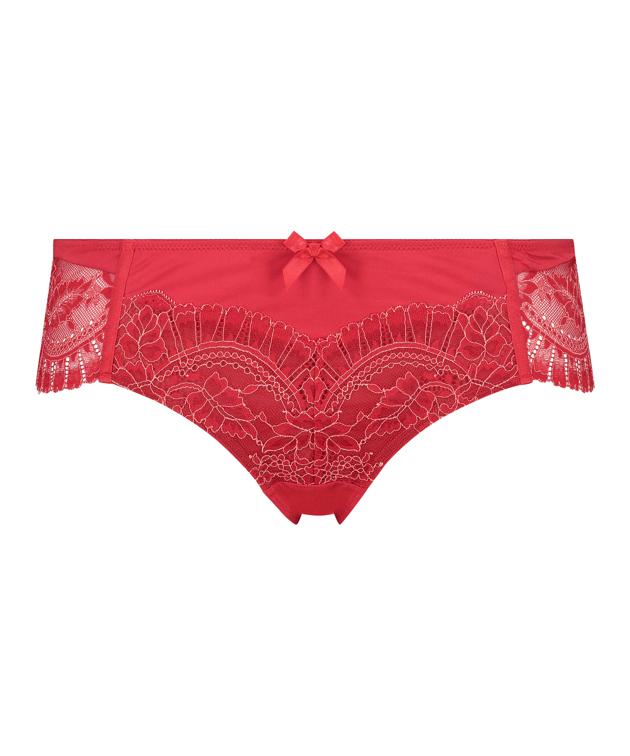 Short br&eacute;silien Coco, Rouge, main