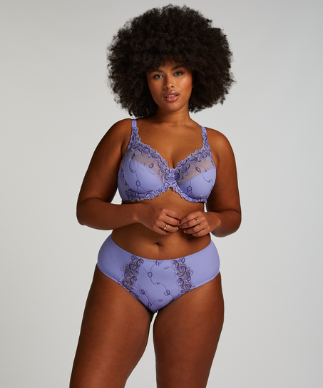Slip taille haute Diva, Violet