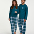 Pyjama-Set, Blau