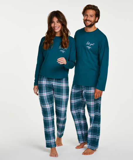 Pyjama-Set, Blau