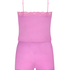 Ensemble de pyjama court Cami, Rose