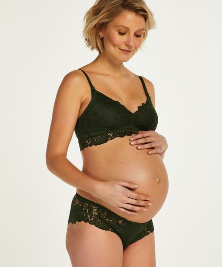 Soutien-gorge d&rsquo;allaitement non-pr&eacute;form&eacute; sans armatures Shiloh, Vert