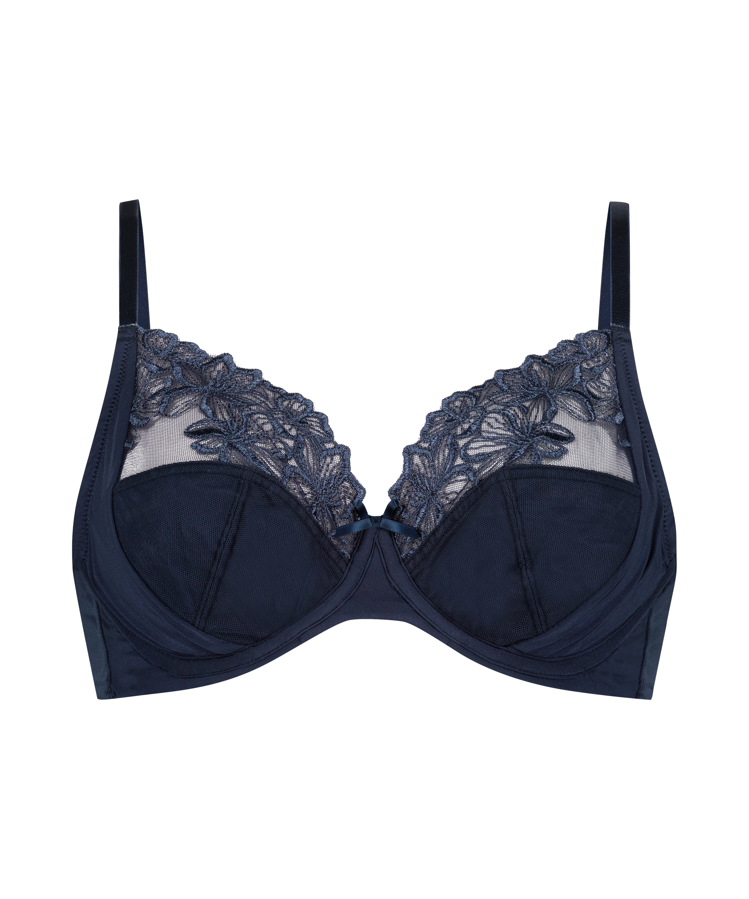 Soutien-gorge &agrave; armatures non-pr&eacute;form&eacute; Margot, Bleu, main