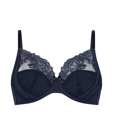 Soutien-gorge &agrave; armatures non-pr&eacute;form&eacute; Margot, Bleu
