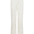 Pyjama Hose Loose Pointelle, Weiß