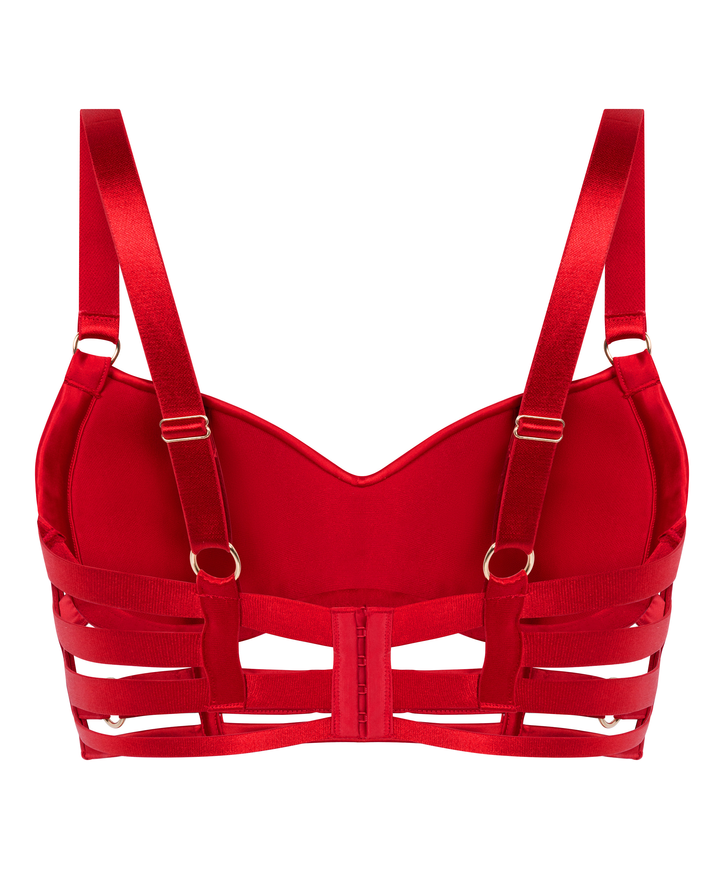 Brassière Noeki, Rouge, main