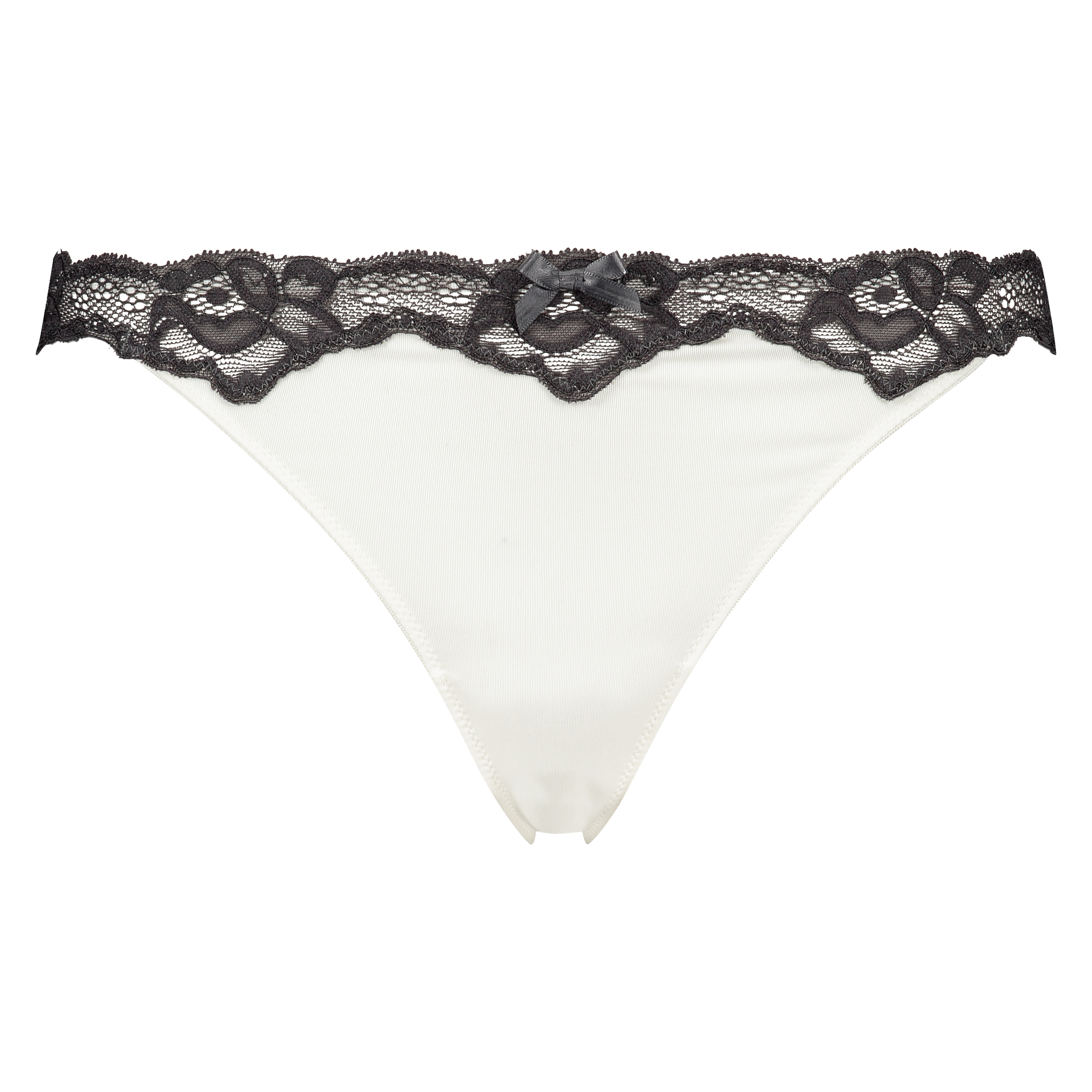 String mit Spitze Secret Lace, Weiß, main