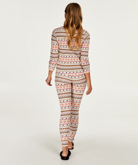 Coffret cadeau Pyjama long, Jaune