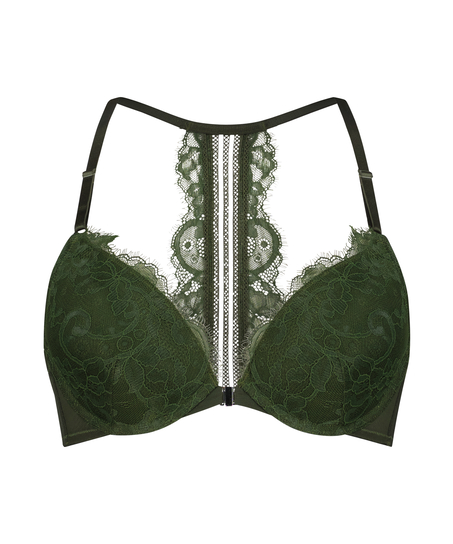 Soutien-gorge push-up à armatures préformé Saffron, Vert