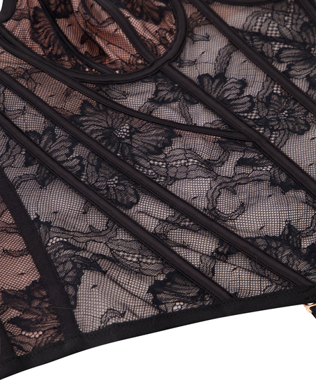 Bustier Magdalena, Schwarz