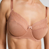 Soutien-gorge &agrave; armatures non-pr&eacute;form&eacute; Sophie, Marron