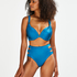 Vorgeformtes Bügel-Bikini-Top Sunset Dreams Cup E +, Blau