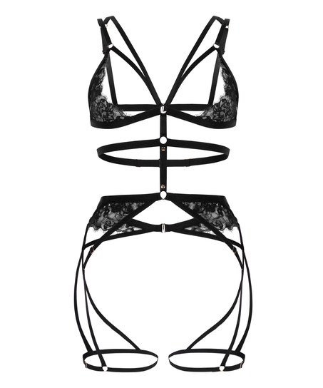 Nienke Body Harness, Schwarz
