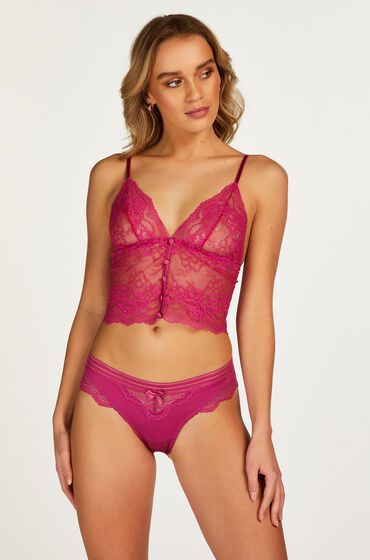 Image of Hunkemöller Hoch ausgeschnittener Brazilian Sully Lila