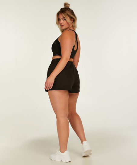 HKMX Soutien-gorge de sport The Pro Athlete Maintien niveau 3, Noir