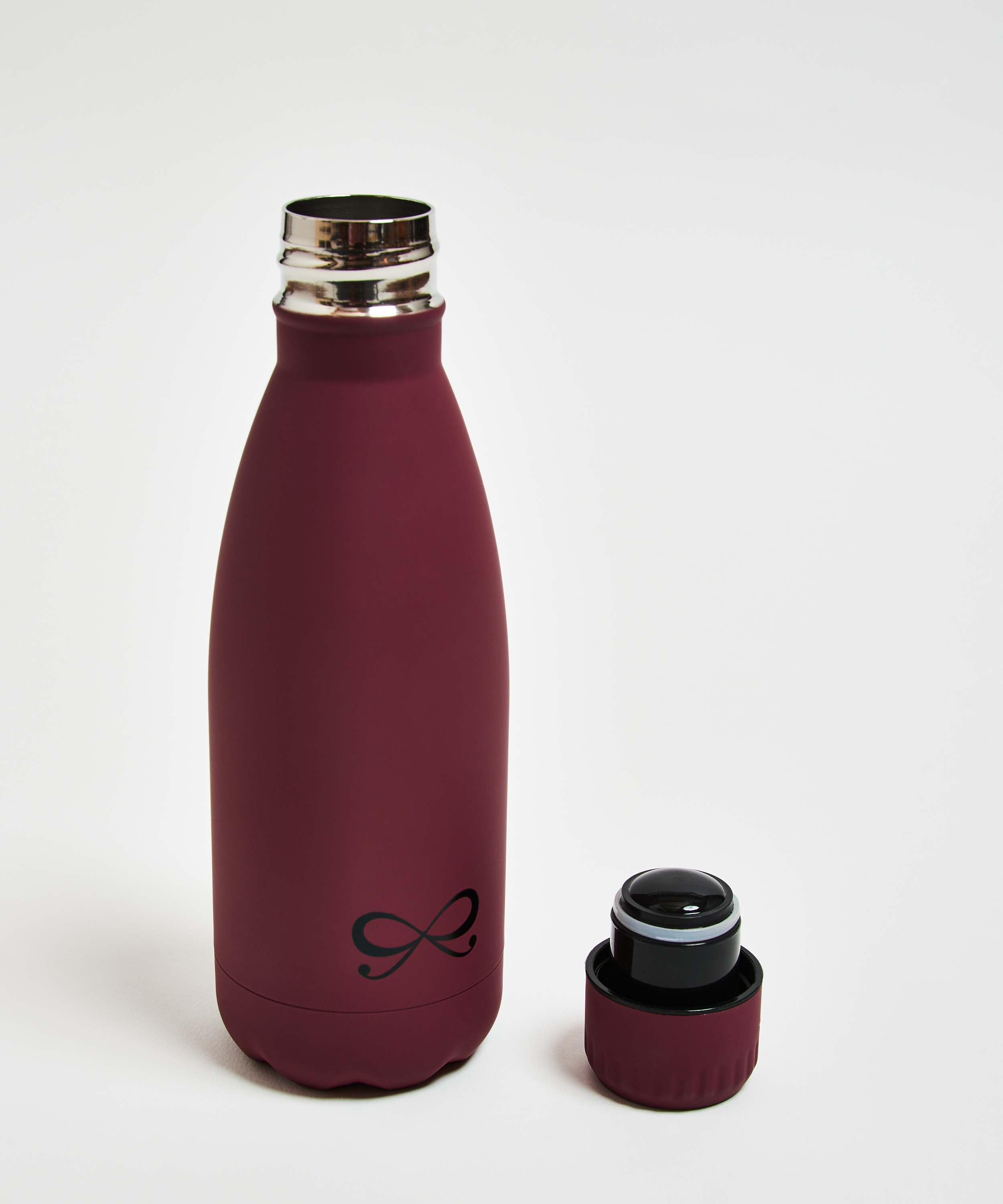 Bouteille thermos, Rouge, main
