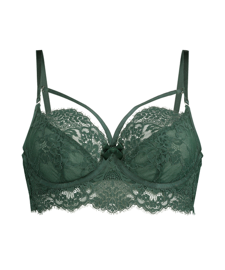 Soutien-gorge à armatures non préformé Pauline, Vert