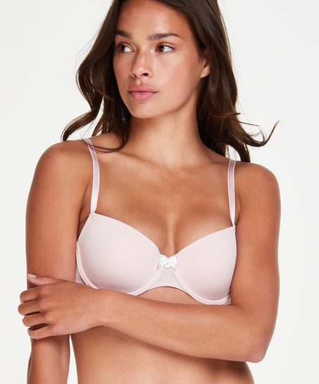 Soutien-gorge &agrave; armatures pr&eacute;form&eacute; Demi, Rose