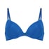 Soutien-gorge à armatures préformé Plunge, Bleu