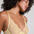 Soutien-gorge &agrave; armatures non-pr&eacute;form&eacute; Isabelle, Jaune