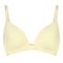 Soutien-gorge à armatures rembourré Pointelle, Jaune