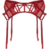 Porte-jarretelles Billie, Rouge