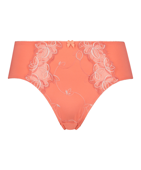 Hochgeschnittener Slip Diva, Rose