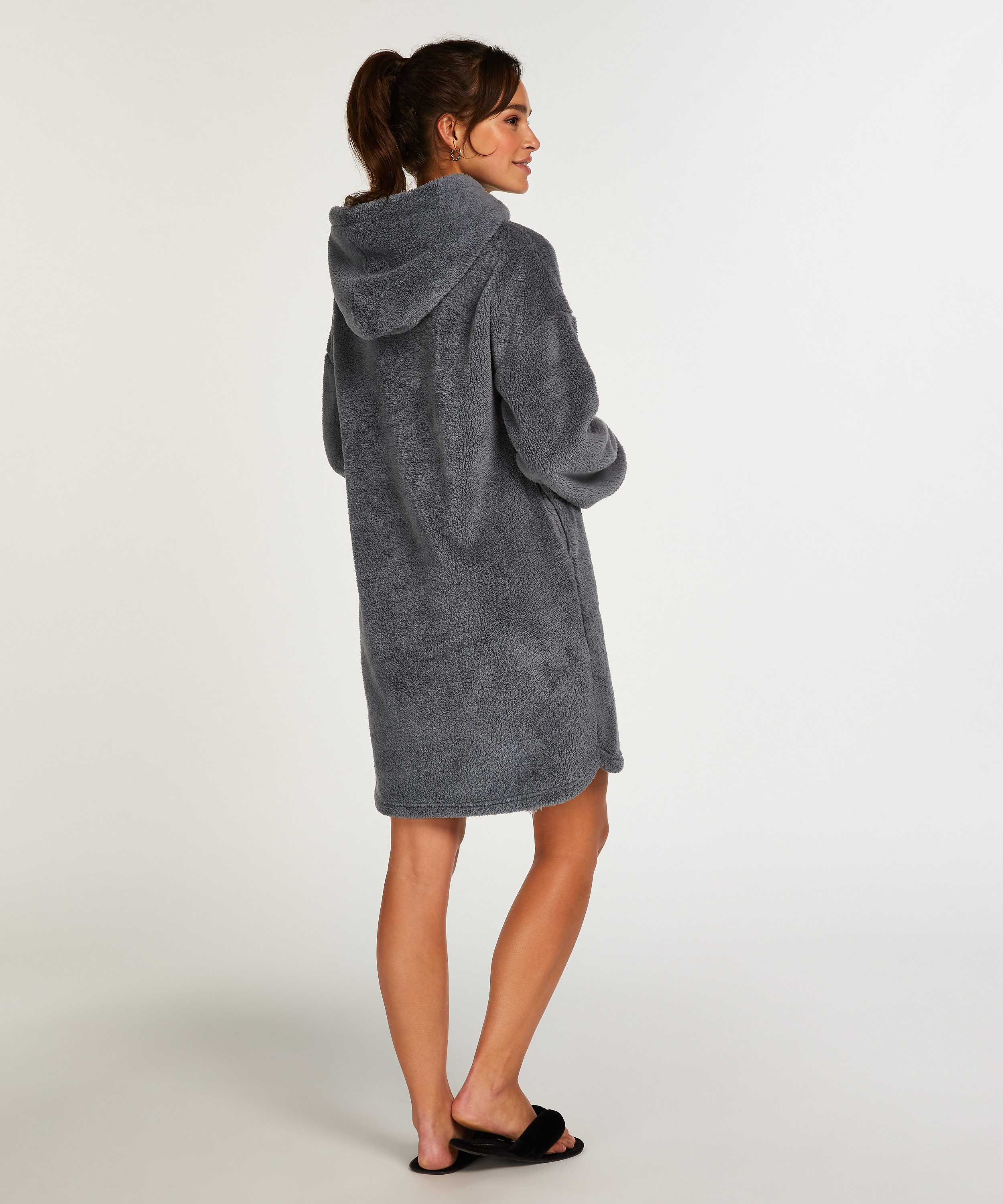 Robe polaire Snuggle Lounge, Vert, main