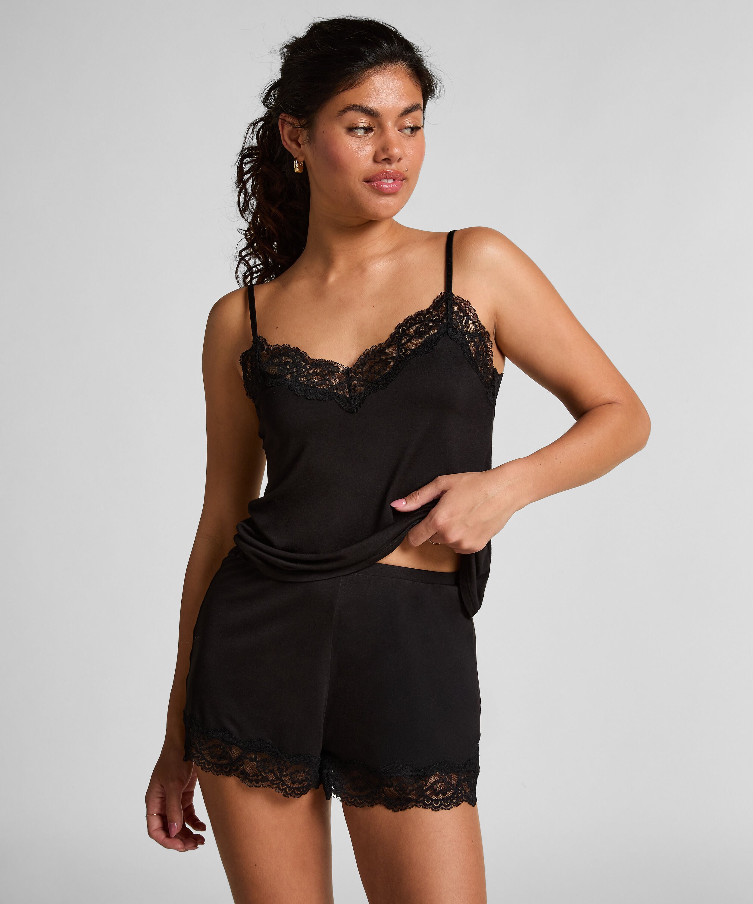 Pyjamaset Nana, Schwarz