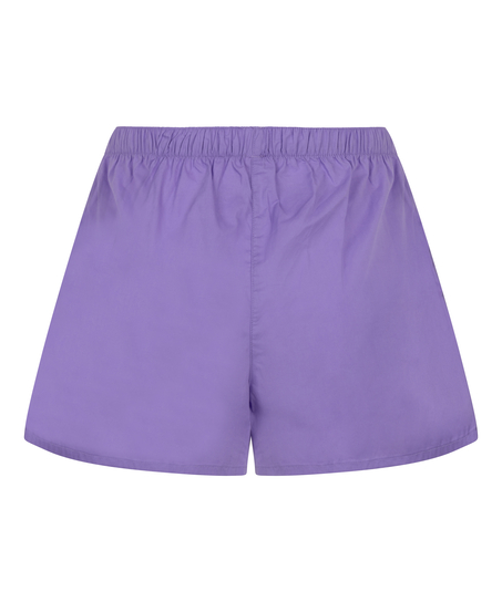 Shorts Baumwolle, Lila