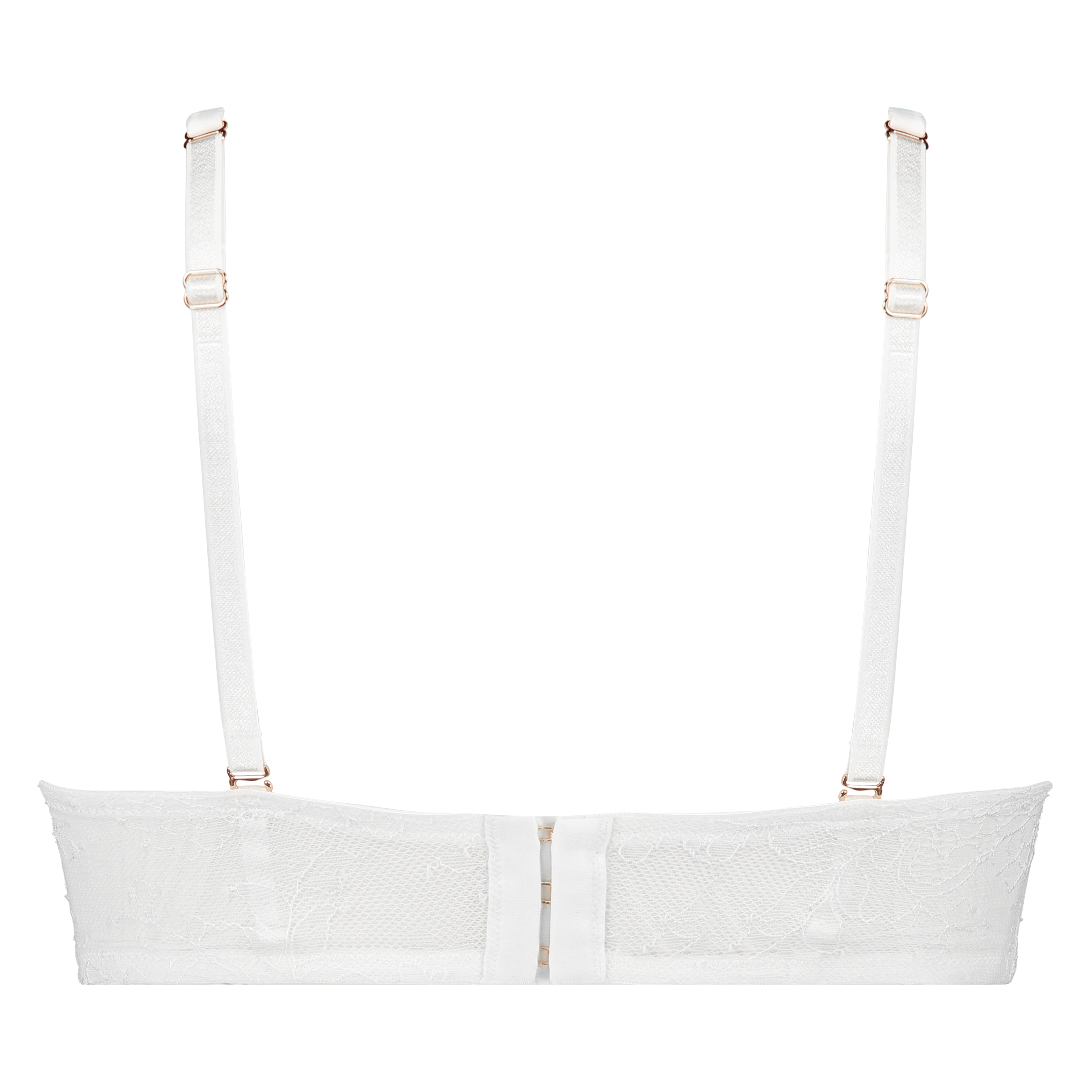 Soutien-gorge à armatures préformé sans bretelles Elsa, Blanc, main