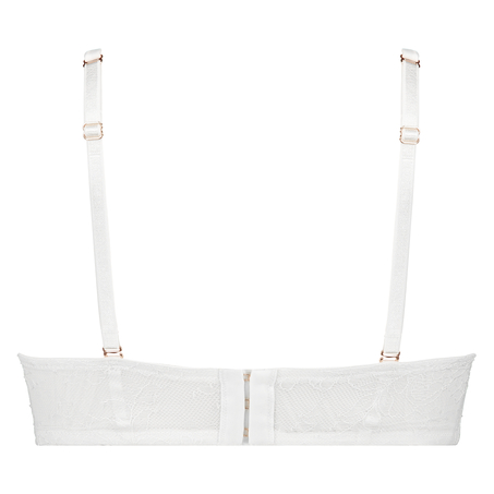 Soutien-gorge à armatures préformé sans bretelles Elsa, Blanc