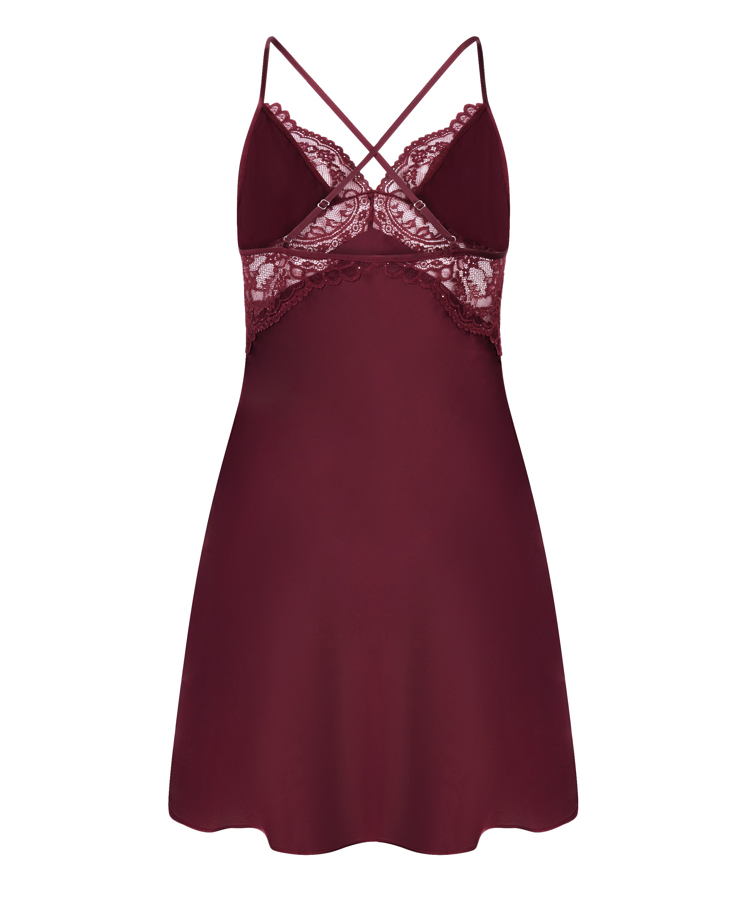 Robe fourreau Isadora, Rouge, main