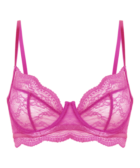 Soutien-gorge non-rembourr&eacute; &agrave; armatures Isabelle, Violet
